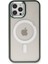 iPhone 12 Pro Max Kılıf Room Magneticsafe Silikon - Köknar Yeşili 2