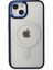 iPhone 14 Pro Max Kılıf Room Magneticsafe Silikon - Lacivert 2