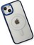 iPhone 14 Pro Max Kılıf Room Magneticsafe Silikon - Lacivert 3