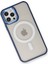 iPhone 12 Pro Max Kılıf Room Magneticsafe Silikon - Lacivert 3