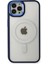 iPhone 13 Pro Max Kılıf Room Magneticsafe Silikon - Lacivert 2
