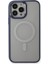 iPhone 13 Pro Max Kılıf Room Magneticsafe Silikon - Sierra Blue 2