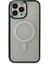 iPhone 13 Pro Max Kılıf Room Magneticsafe Silikon - Köknar Yeşili 2