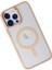 iPhone 14 Pro Max Kılıf Room Magneticsafe Silikon - Pudra 3