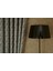 Fon Perde Helezonik Desen Antrasit 1-2 Seyrek Pile 100X260 2