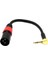 Xlr 3 Pin Erkek Amplifikatör Için 3,5 mm Erkek Port Stereo Ses Kablosu 3