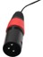 Çift 3 Pin Xlr Dik Açı 3.5mm Stereo Mikrofon Kablosu 20CM 2