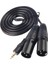 3,5 mm (1/8 Inç) Xlr 3 Pin Ayırıcı Kablosu(Yurt Dışından) 1