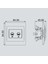 Panasonic Thea Blu Ikili Data Cat6 Mekanizma WBTM04075NC-TR 2