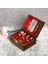 1/12 Mini Ahşap Takı Kutusu Dollhouse Yatak Odası Destek Dekorasyon Oyuncakları Dekor (Yurt Dışından) 2