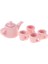 5pcs 1/12 Dollhouse Minyatürler Mobilya Yemek Harakları Porselen Çay Kupası Seti Pembe (Yurt Dışından) 3
