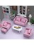 Simüle 1:12 Dollhouse Sofa Minyatür Funiture Oyuncak Elegant (Yurt Dışından) 3