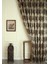 Fon Perde Klasik Damask Desen Antrasit-Gold 1-3 Sık Pile 60 x 260 cm 1