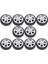 30MM Araba Tekerleği Jant ve Lastikler 8 Adet (Yurt Dışından) 4