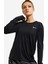 Dri-Fit Pacer Uzun Kollu Siyah Kadın Koşu Üstü 1