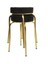Tabure 2'li Gold - Siyah 1