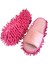 Terlik Moping Kadın Duster Sweeper Yeniden Kullanılabilir Pembe (Yurt Dışından) 1