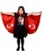 Ay Yıldız Çocuk Pelerini 3 Taraflı 1