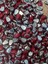 1 cm 3 mm Kristal Kırmızı Kasalı Dikme Damla Taş Boncuk (50 Adet) 1