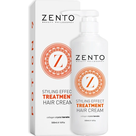 Zento Potion 9 - Durulanmayan Şekillendirici Saç Bakım Kremi