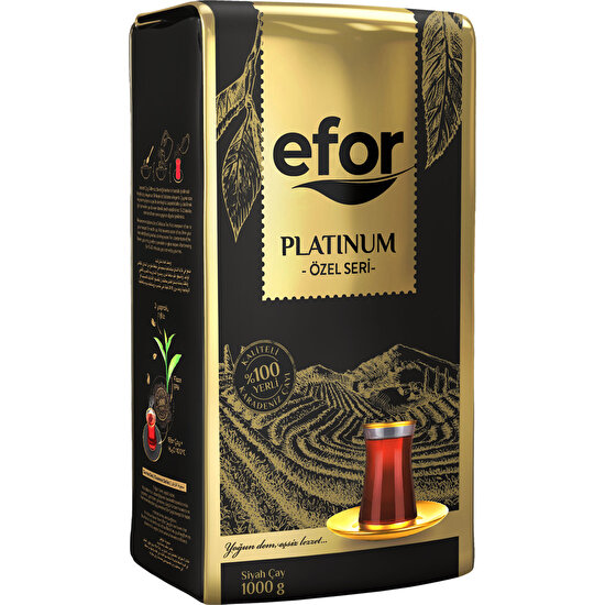 Efor Platinum Özel Seri Dökme Siyah Çay - 1000gr
