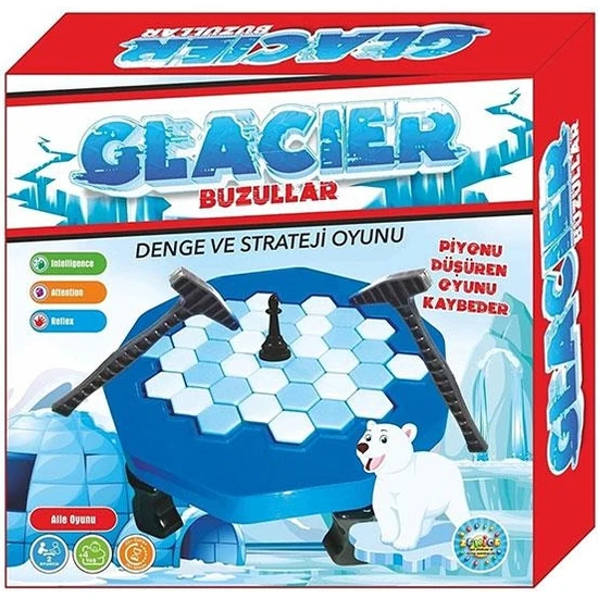 Glacier Buzullar Buz Kırma Tuzağı Kalesi Kutu Oyunu