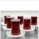 Paşabahçe Elysia Çay Bardağı ve Riva Çay Tabağı Seti 12 Parça