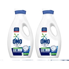 Omo Active Oxygen Sıvı Deterjanı Beyazlar İçin 2 x 1690 ml