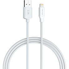 D21LK 2.1A Lightning-Usb Şarj ve Data Kablosu