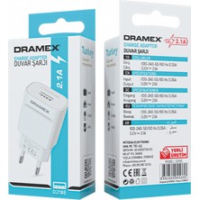 Dramex 2.1A USB Başlık Eco-Head Eco (Kablosu Yoktur!!!)