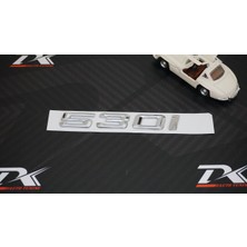 DK Tuning Bmw 530İ Bagaj Krom Metal 3m 3D Yazı Logo