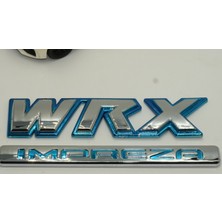 DK Tuning Subaru Impreza Vrx Orjinal Bagaj Abs 3m 3D Logo Seti