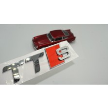 DK Tuning Audi Ttrs Krom Abs 3m 3D Bagaj Logo Yazı Orjinal Ürün