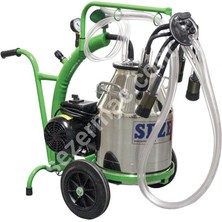 Sezer Elmas-1 Alüminyum Güğümlü Süt Sağım Makinesi