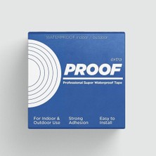 Proof Extra Proof Ekstra 1+1pk Waterproof Fixtime Izolasyon Tamir Bandı  4m.