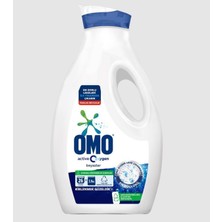 Omo Active Oxygen Sıvı Çamaşır Deterjanı Beyaz Için En Zorlu Lekeleri Ilk Yıkamada Çıkarır 1690 ml