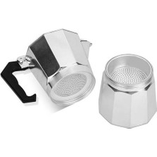 Dunk 225 ml Kahve Makinesi Alüminyum Mocha Espresso Percolator Pot Kahve Makinesi Moka Pot Espresso Shot Makinesi Espresso Makinesi | Kahve Tencereleri (Yurt Dışından)