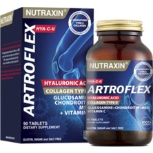Nutraxin Artroflex Hya-C-Ii Tip 2  Ve Hyaluronik Asid Içeren Gıda Takviyesi 90 Tablet
