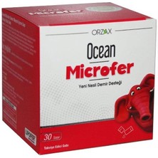 Orzax Ocean Microfer Takviye Edici Gıda 30 Saşe