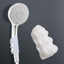 Tekno İstanbul Banyo Duş Başlığı Tutucu Silikon Güçlü Vantuz Vakum Aparatı