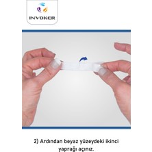 İnvoker Kıyafet Sabitleme ve Vücut Bandı Vücut Için Kıyafet Yapıştırma Bandı Çift Taraflı Ultra İnce ve Güçlü 20 Adet