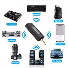 Daytona K35 Wireless (Kablosuz Mikrofon) Jaklı Ergonomik Tak Çalıştır Jak Audio Android Telefon Araç Uyumlu Çiftli Yaka Mikrofonu