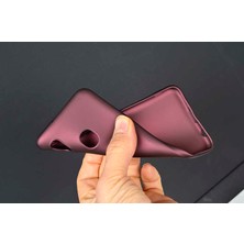 Case 4U Samsung Galaxy A40 Uyumlu Kılıf Klasik Mat Renkli Yumuşak Premier Silikon Saks Mavi