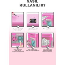 DEMPOWER Dp-95 Şifreli Elektronik Kumbara Pembe