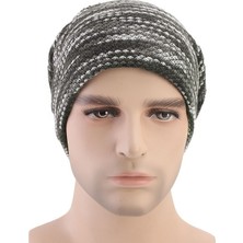 Cllikko Çift Kumaş Kış Sıcak Renkli Skullies Kış Şapkası (Yurt Dışından)
