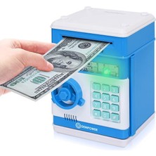 DEMPOWER Dp-95 Şifreli Elektronik Kumbara Mavi