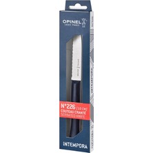 Opinel Intempora N°226 Tırtıklı Soyma Bıçağı