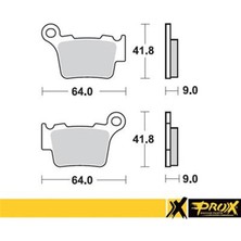 Nissin Ktm Exc Prox Arka Fren Balatası