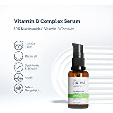 The Purest Solutions, Yenileyici ve Yatıştırıcı B Vitamini Cilt Bakım Serumu 30 Ml (%10 Niacinamide + Provitamin B5)