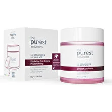 The Purest Solutions, Arındırıcı ve Aydınlatıcı Enzim Peeling Toz Temizleyici 55 gr (%0,6 Azelaic Acid & Malic Acid)